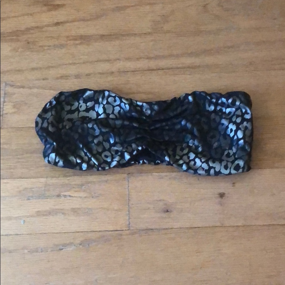 Bebe Black and silver bandeau😍💃